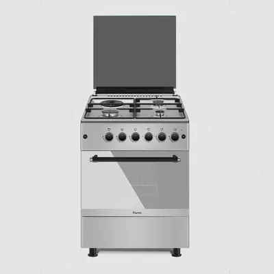 Gaz plitasi Ferre LN60-22W/Br/I/R/B (oq jigarrang po'lat qizil qora)