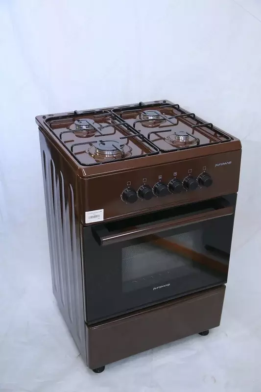 Газовая плита Ferre BT60-21 W/Br ECO (белый коричневый)