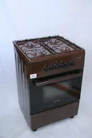 Gaz plitasi Ferre BT60-21 W/Br ECO (oq jigarrang) Chakana savdo