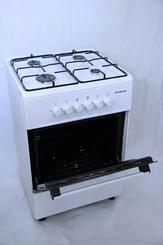 Газовая плита Ferre BT60-21 W/Br ECO (белый коричневый)