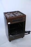 Gaz plitasi Ferre BT60-21 W/Br ECO (oq jigarrang) - Gaz plitalari