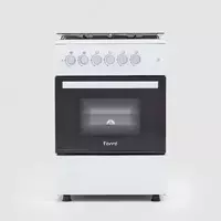 Газовая плита Ferre BT60-21 W/Br (белый коричневый)