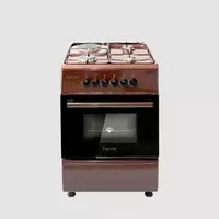 Газовая плита Ferre BT60-22 W/Br ECO (белый коричневый) - от 2 139 720.2 сум