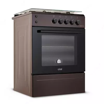 Газовая кухонная плита Artel Apetito 01-G (белый коричневый серый)