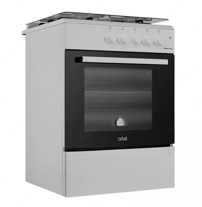 Комбинированная кухонная плита Artel Milagro 00-G (белый коричневый серый