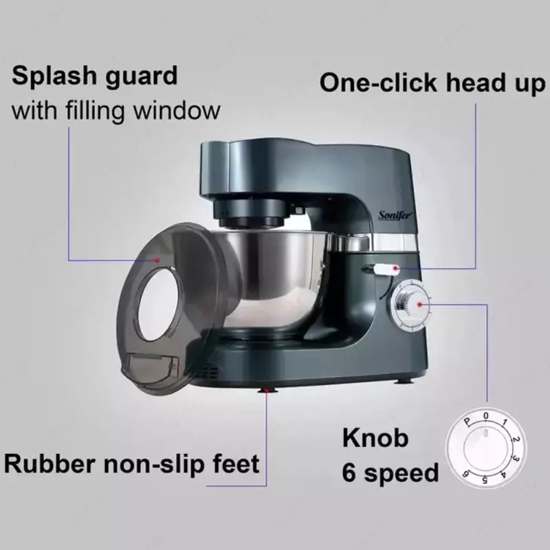 Планетарный миксер Sonifer SF-8075