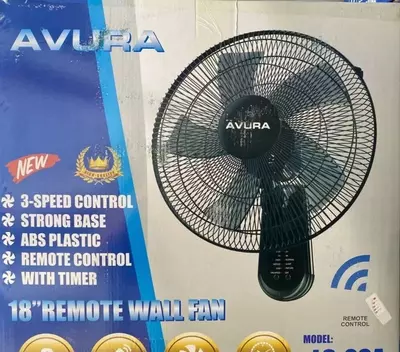 Настенный вентилятор Avura с пультом