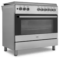 Газовая кухонная плита Artel Apetito F90G (cтальной черный матовый) - 4 951 502 so'mdan