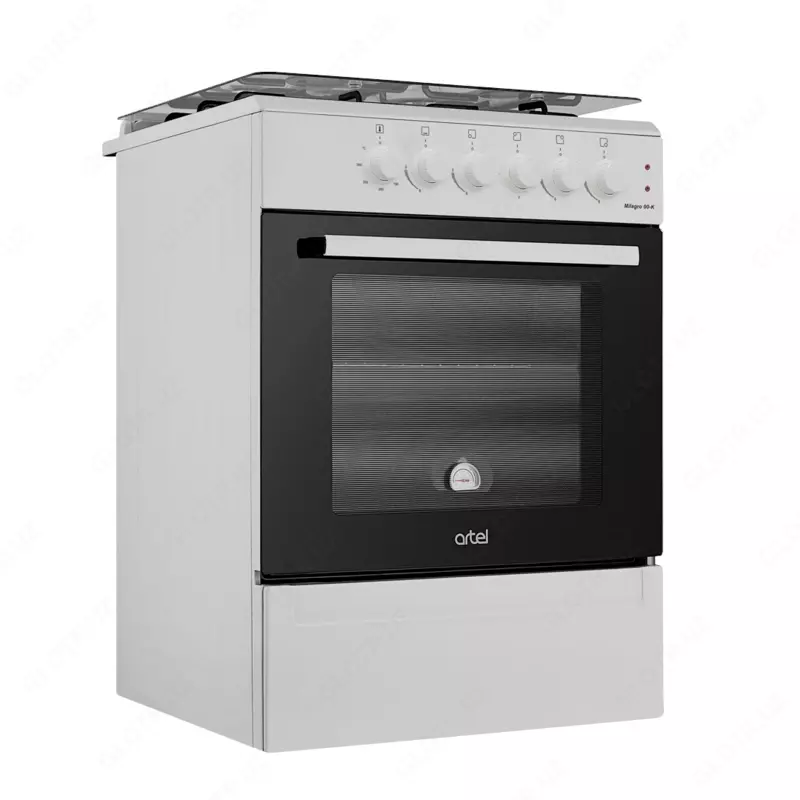 Комбинированная кухонная плита Artel Milagro 00-G (белый коричневый серый
