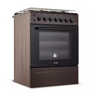 Комбинированная кухонная плита Artel Milagro 01-K (белый коричневый серый cтальнойчерный матовый)