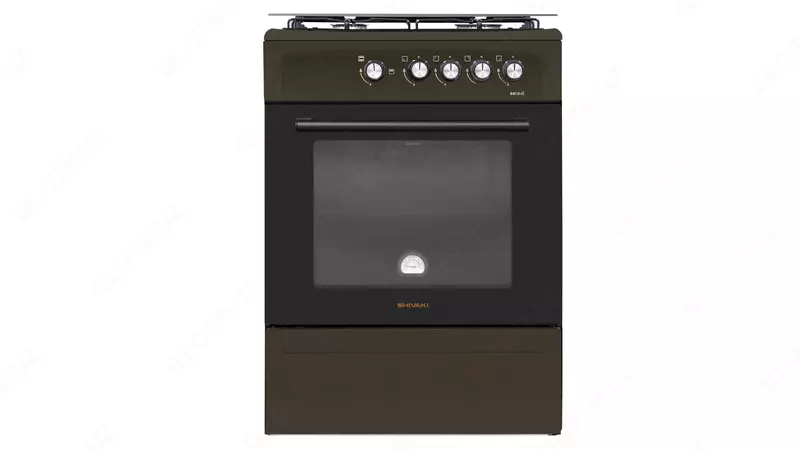 Кухонная плита Shivaki 6400-G (белый коричневый cерый бордов)