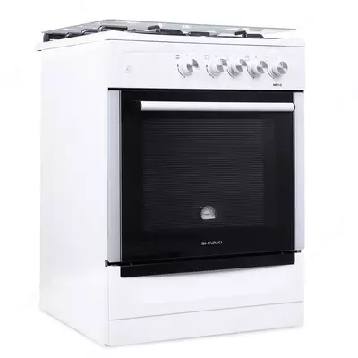 Кухонная плита Shivaki 6401-G (белый коричневый cерый бордов)