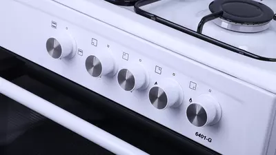 Кухонная плита Shivaki 6401-G (белый коричневый cерый бордов)