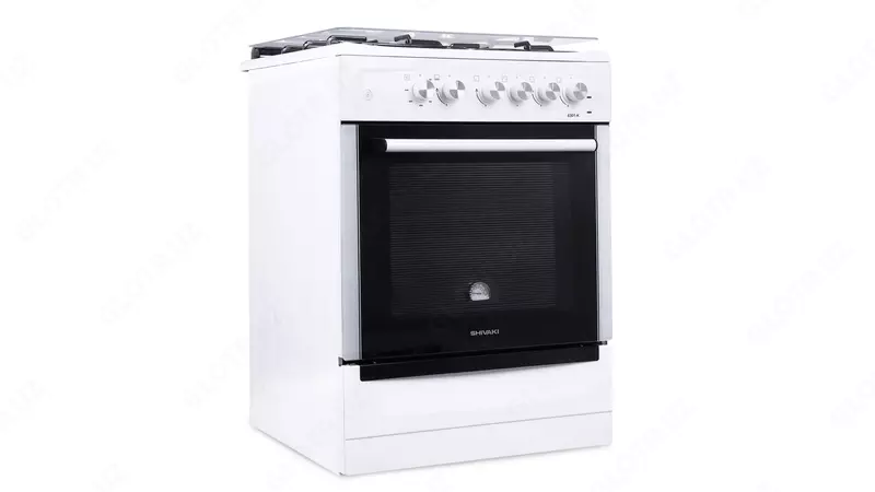 Кухонная плита Shivaki 6301-K  (белый коричневый cерый бордов)