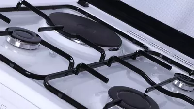 Кухонная плита Shivaki 6301-K  (белый коричневый cерый бордов)