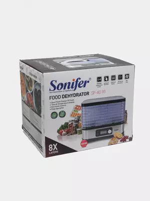 Сушилка для овощей и фруктов Sonifer 8 поддонов - от 720 305.4 сум / шт.