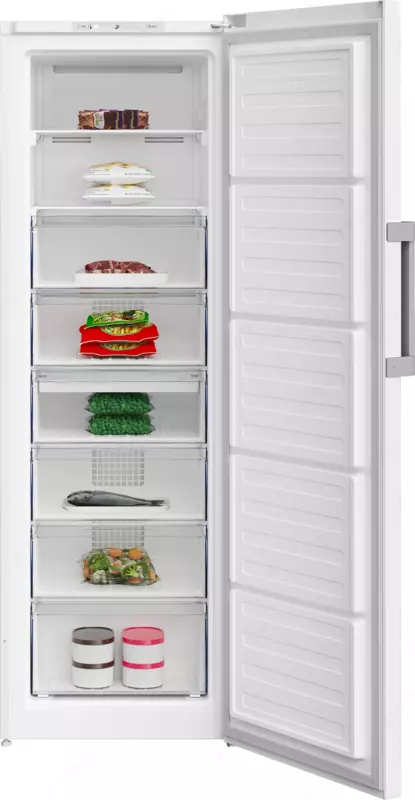 Морозильник Beko B1RFNK312(белый серый)