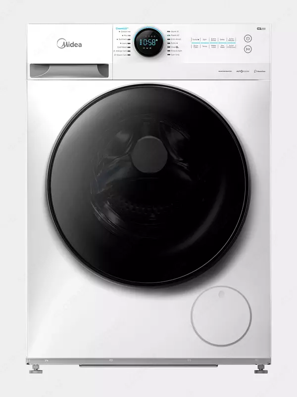 Стиральная машина Midea MF200W80 8кг (белый серый)