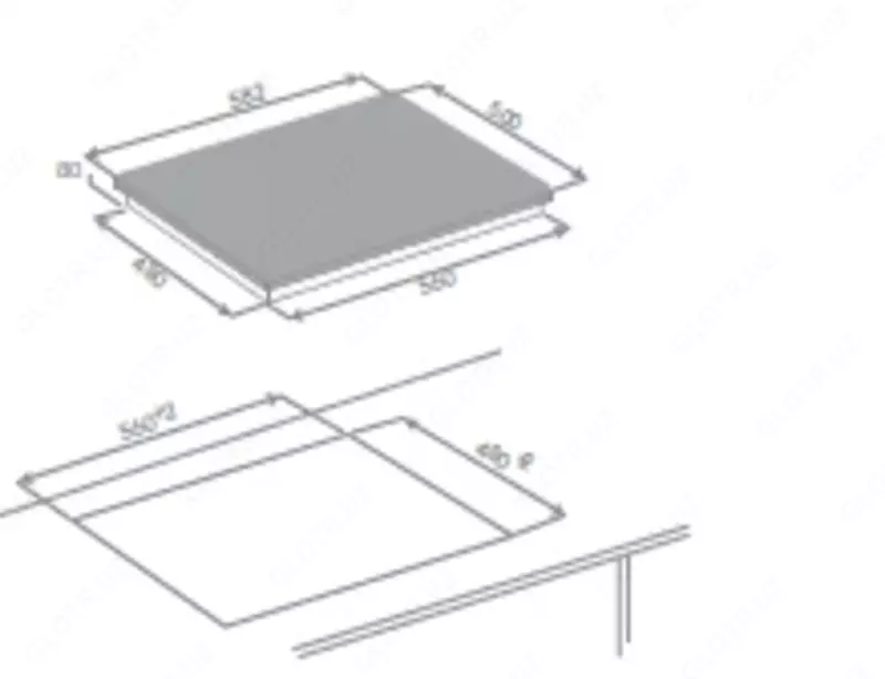 Панель варочная Goodwell 64CK03