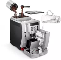  Кофемашина DeLonghi Magnifica ECAM 22.110  серебристый черный - MegaTech