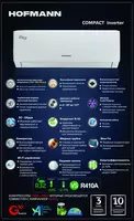 Кондиционер Hofmann Compact Inverte 9-12-18-24