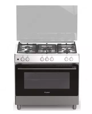 Газовая плита Gefest GF 1050 (белый черный стальной чёрные матовый)