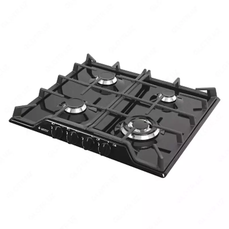 Панель варочная Gefest ПВГ 1212-02 (белый чёрный ретро чёрный глянцевый)