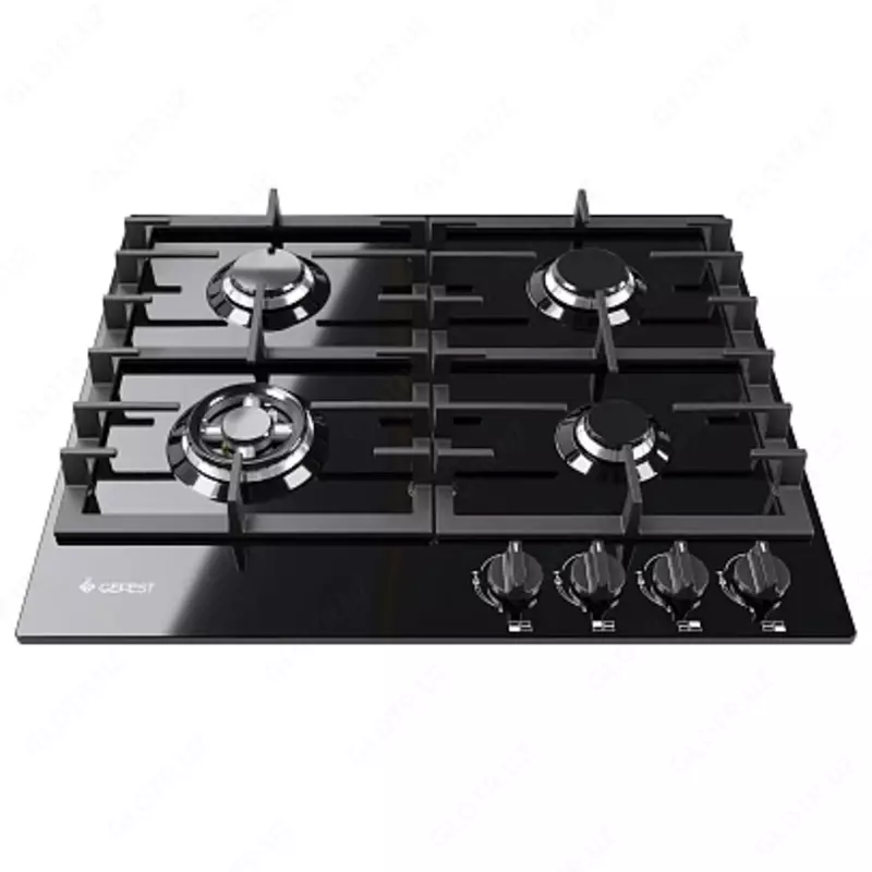 Gefest PVG 1214-01 pishirish paneli (oq, qora, retro, qora porloq, zanglamaydigan po‘lat, retro jigarrang)