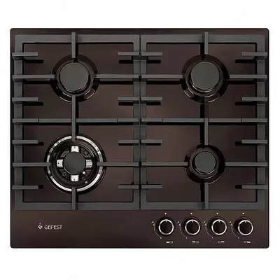 Gefest PVG 1214-01 pishirish paneli (oq, qora, retro, qora porloq, zanglamaydigan po‘lat, retro jigarrang)