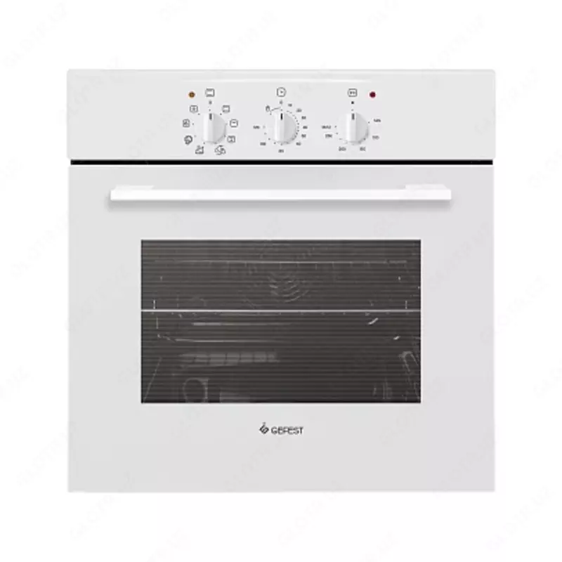 Духовой шкаф Gefest ДА 602-01 (белый, чёрный, нержавеющая сталь)