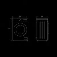 Стиральные машинa Hofmann WM610BWH2/HF - от 2 945 120.5 сум