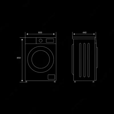 Hofmann WM610BDG2/HF kir yuvish mashinalari