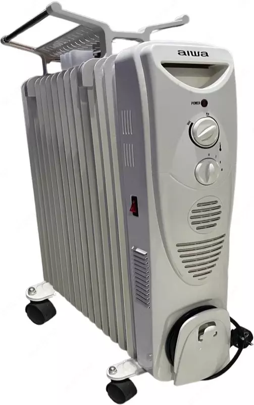 Масляный радиатор AIWA 15 секций белый