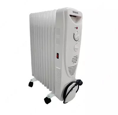 Масляный радиатор AIWA 15 секций белый