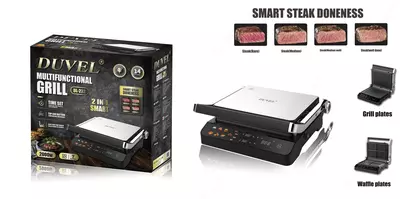 Тостер Duvel DL-232 2-в-1 гриль и тостер с двусторонним