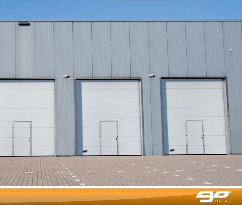  Секционные ворота для промышленности в Узбекистане  Ташкенте - 