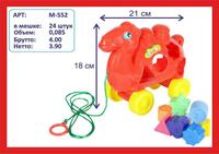 Игрушечный верблюд-каталка М552