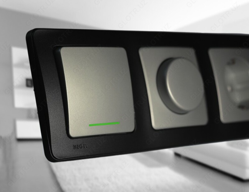 В десяти классических цветах. Серия MASTER розетки и выключатели.