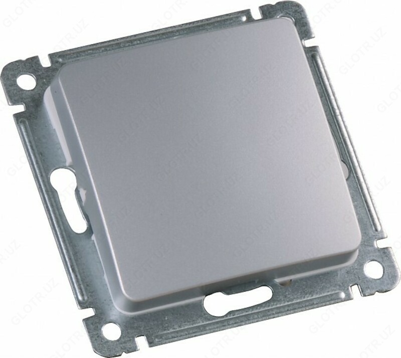 Серия розеток выключателей цвет- серебро скрытой установки от HEGEL Оптом и розница