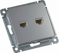 ЧП Электро Потенциал(ELEKTRO POTENTIAL) - Серия розеток выключателей цвет- серебро скрытой установки от HEGEL