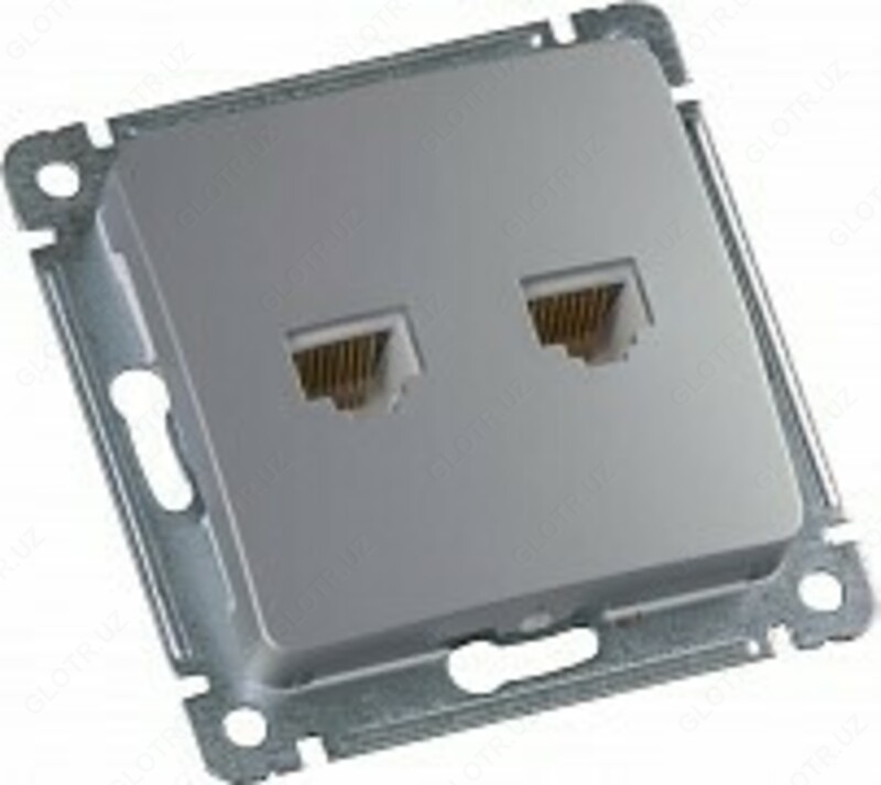 ЧП Электро Потенциал(ELEKTRO POTENTIAL) - Серия розеток выключателей цвет- серебро скрытой установки от HEGEL