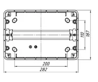 Распределительный щит CVK 40-12 Текфор IP41 - Распределительные щиты