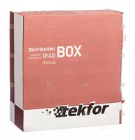 Распределительный щит CVK 40-08 текфор IP41 - ЧП Электро Потенциал(ELEKTRO POTENTIAL)