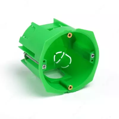 КУ-1205и 68 x 60 мм от HEGEL Подрозетник удлиненный для монтажа в гипсокартон с пепеходником