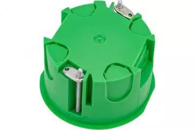 Подрозетник КУ-1201-68 x 45 мм-Установочные коробки для полых стен и перегородок HEGEL