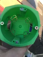 КУ-1205и 68 x 60 мм от HEGEL Подрозетник удлиненный для монтажа в гипсокартон с пепеходником Оптом и розница