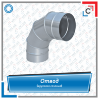 Dumaloq qismli shamollatish burmasi (Otvod) - по запросу