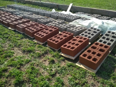 Шлакоблок (фасадный