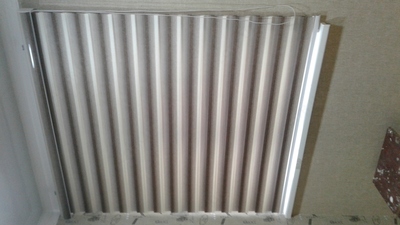 Установка горизонтальных алюминиевых жалюзи - Goodwin jaluzi