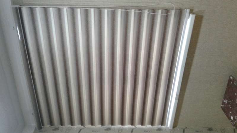 Установка горизонтальных жалюзи